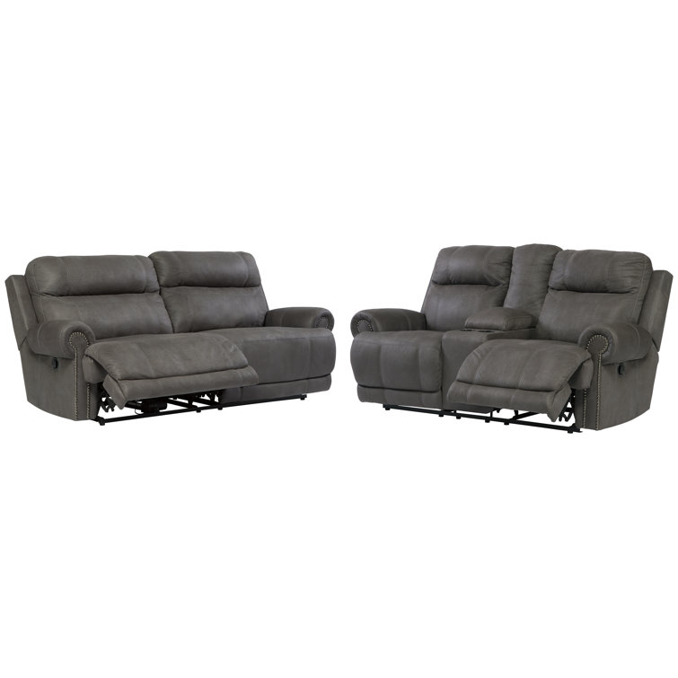 Signature Design by Ashley Austere 2 Piece Reclining Living Room Set
